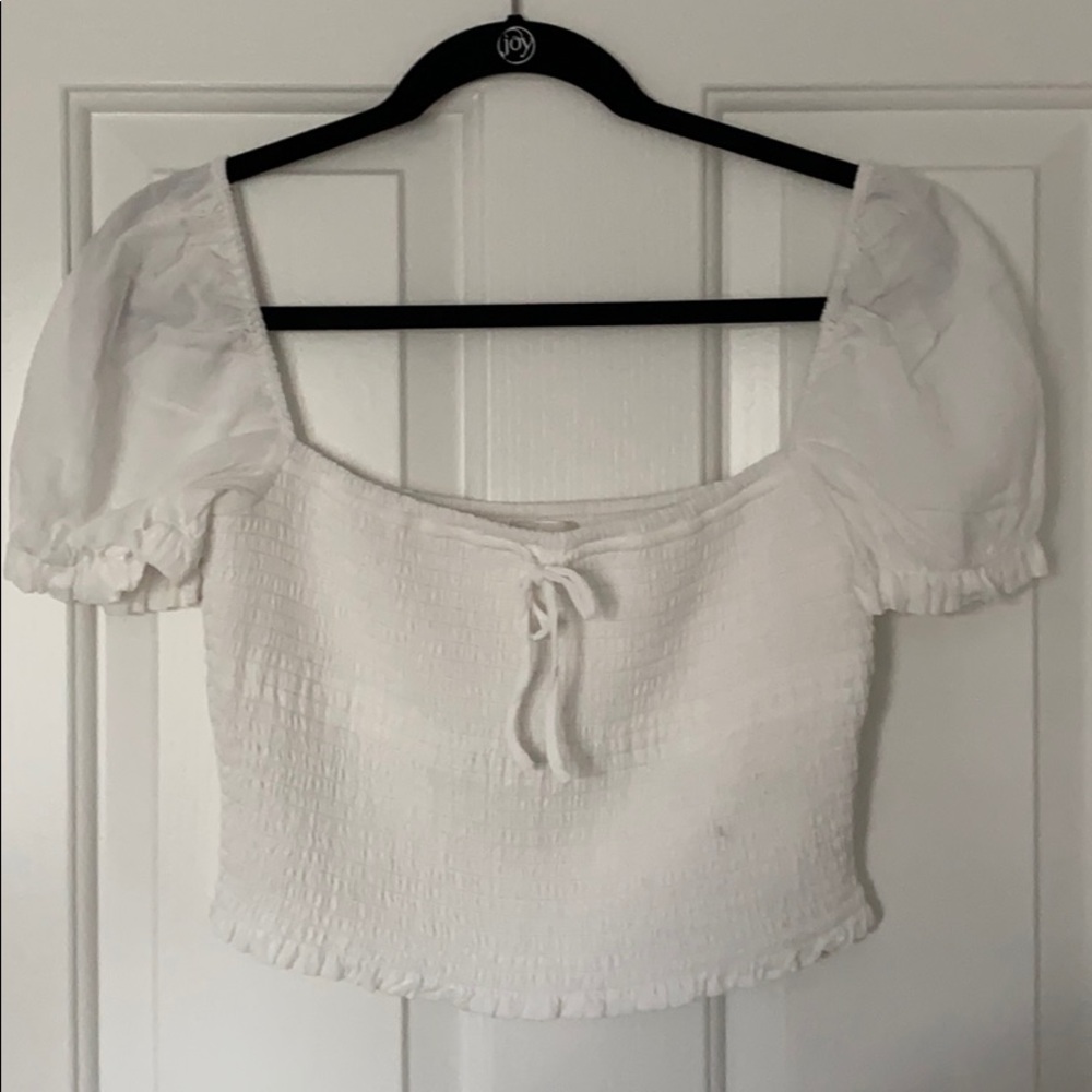 Wilfred SMOCKED BLOUSE